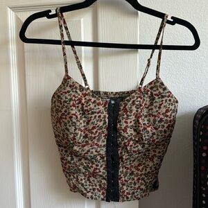 Tilly’s FULL TILT Hook N Eye Womens Eyelet Corset